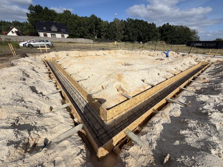 Budowa domu 100 m² - wykonanie fundamentów